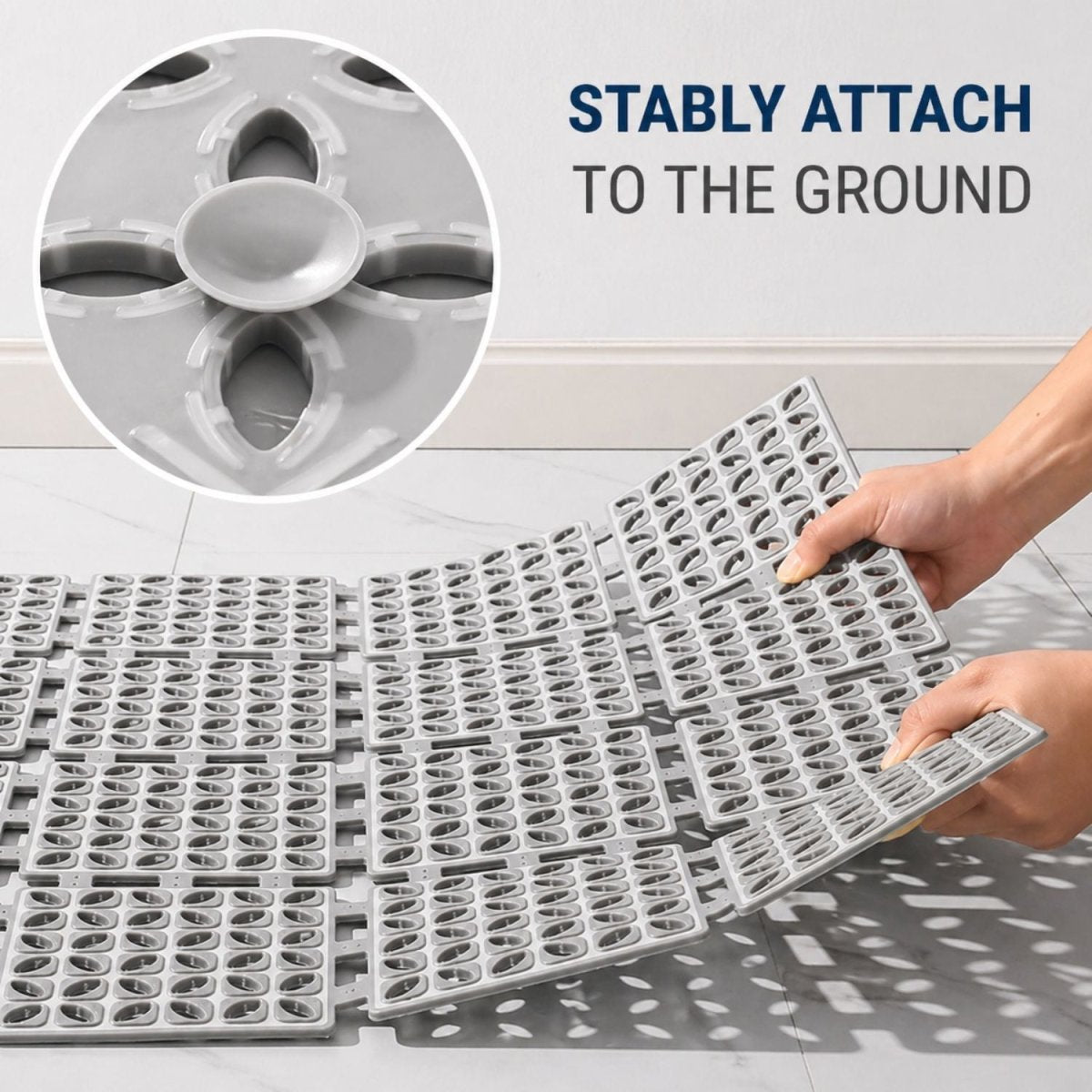 Anti-Slip Grid Bath Mat Anti Slip Mat- RoyalkartAnti slip Mat
