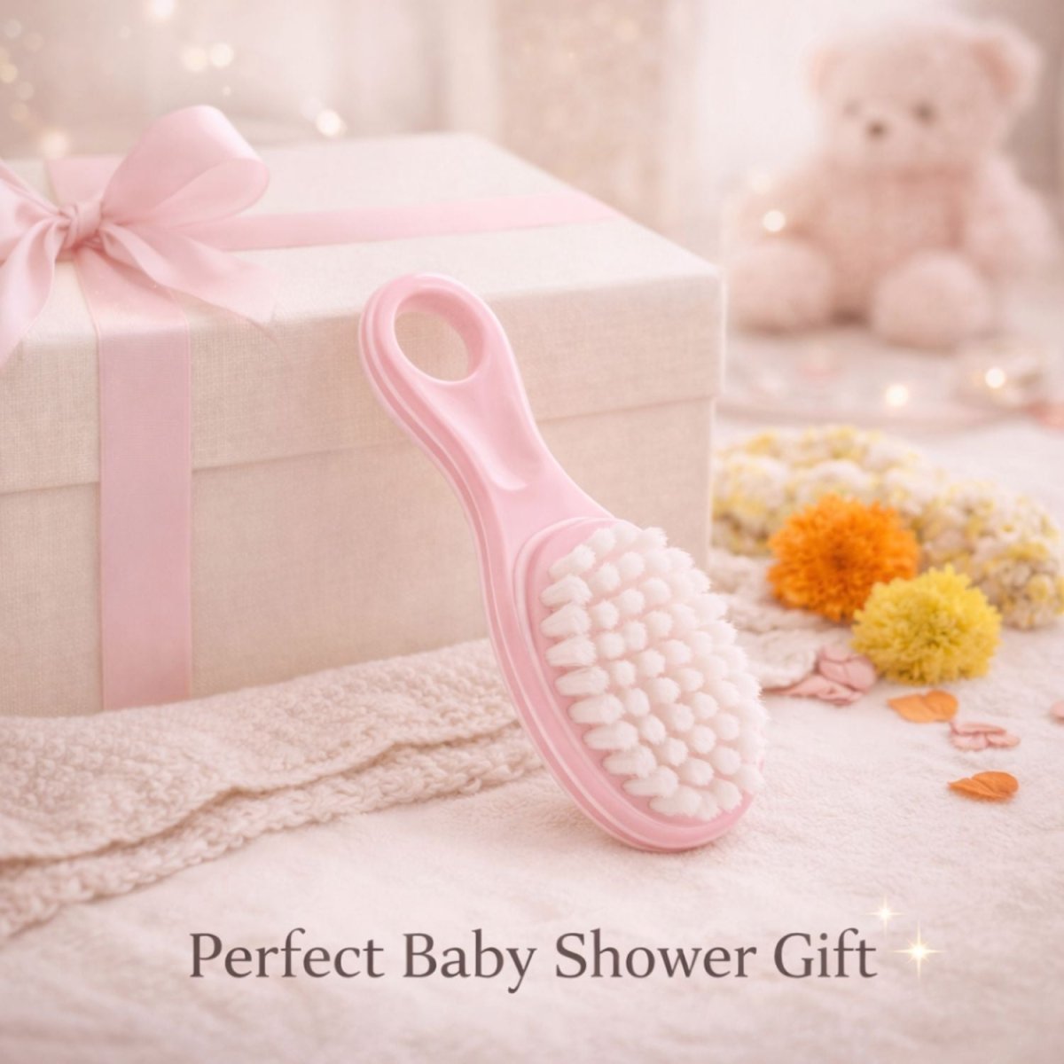 Baby Comb & Brush Set (Pink) Baby Comb & Brush Set- RoyalkartBaby Comb & Brush Set