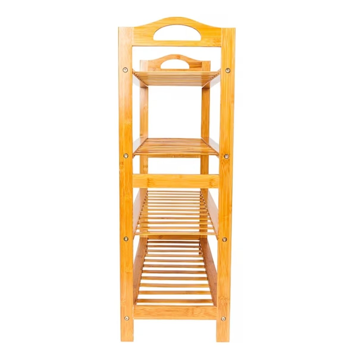 Bamboo 4-Tier Shoe Rack (Light Brown) Bamboo Shoe Rack- RoyalkartBamboo Shoe Rack