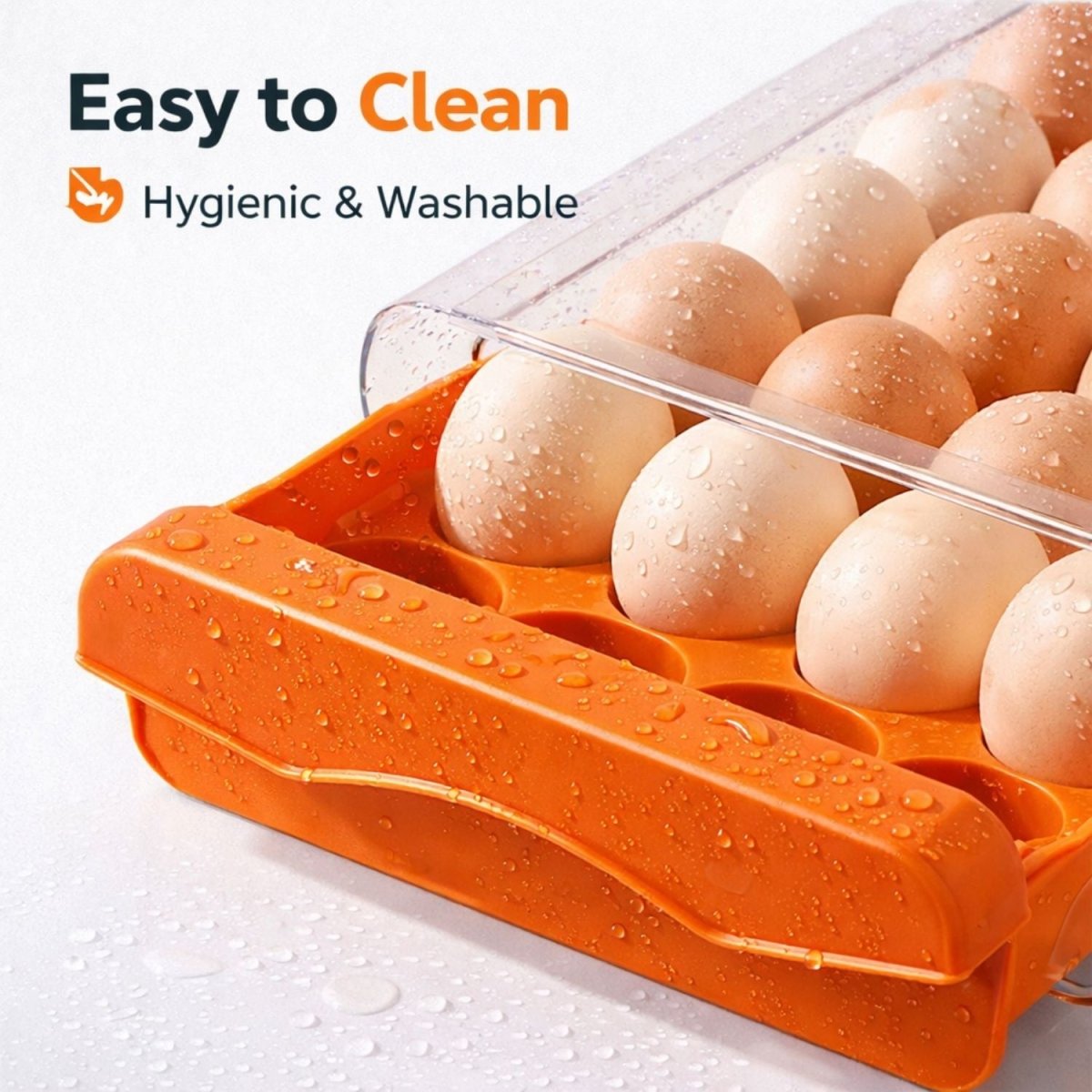Double Layer Egg Storage Organizer Egg Storage Organizer- Royalkartkitchen storage rack