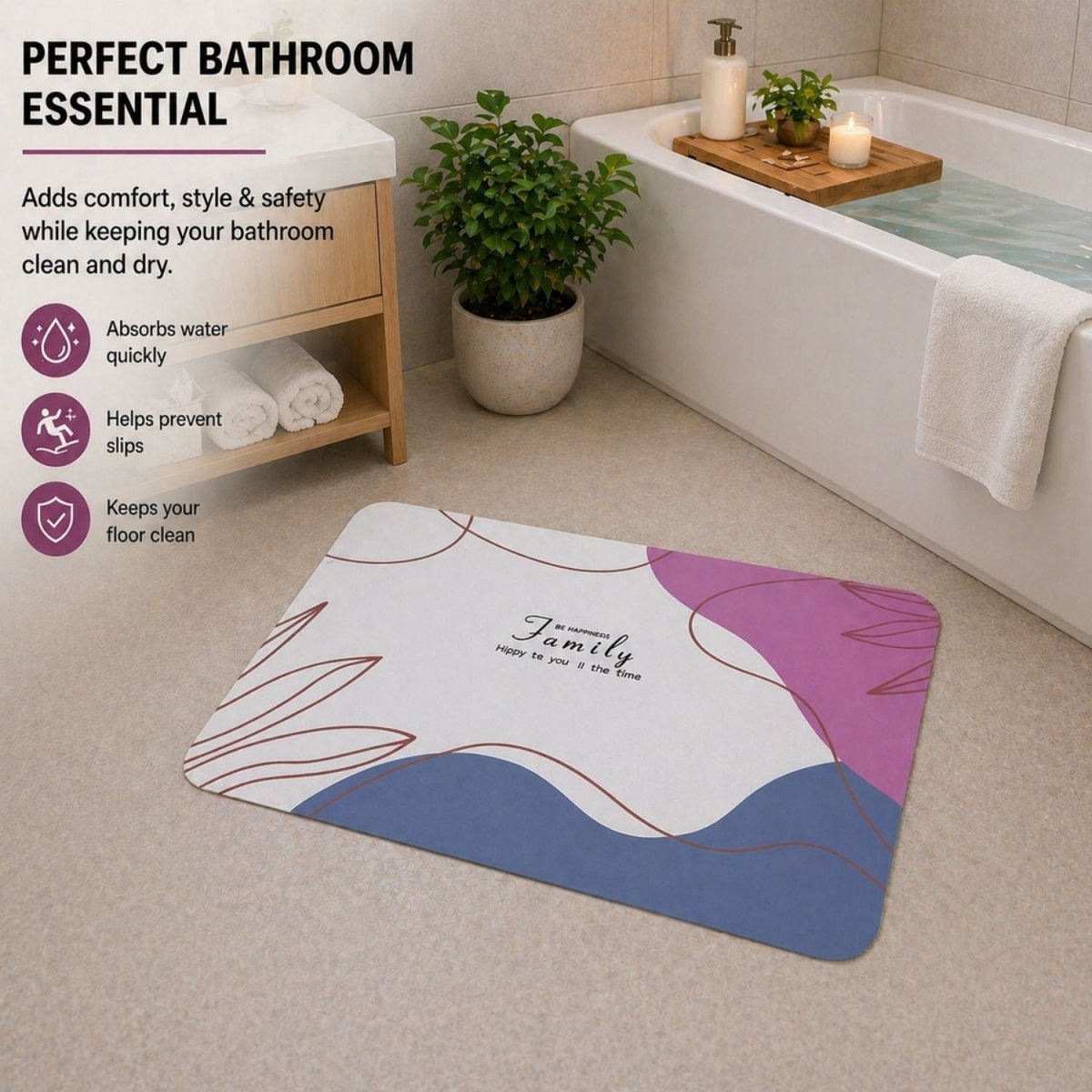 Family Door Mat Mat- RoyalkartMat