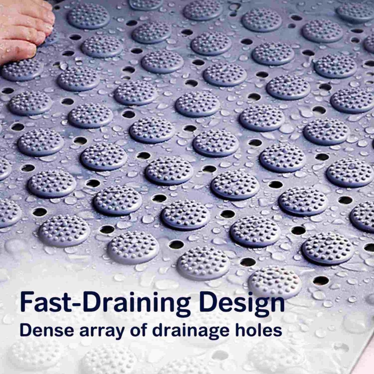 Foot Scrubber Bath Mat (Grey) Foot Scrubber Bath Mat- RoyalkartFoot Scrubber Bath Mat