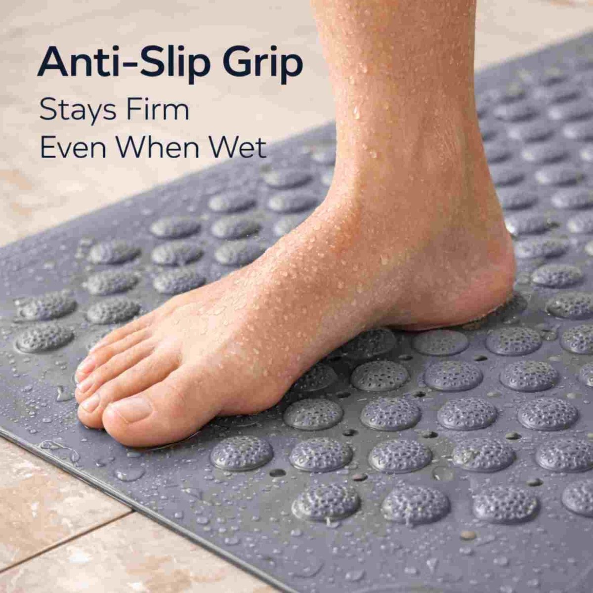 Foot Scrubber Bath Mat (Grey) Foot Scrubber Bath Mat- RoyalkartFoot Scrubber Bath Mat