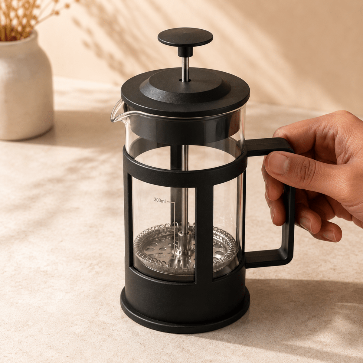 French Press Coffee Maker 350 ml kitchen appliances- #Royalkart#coffee maker