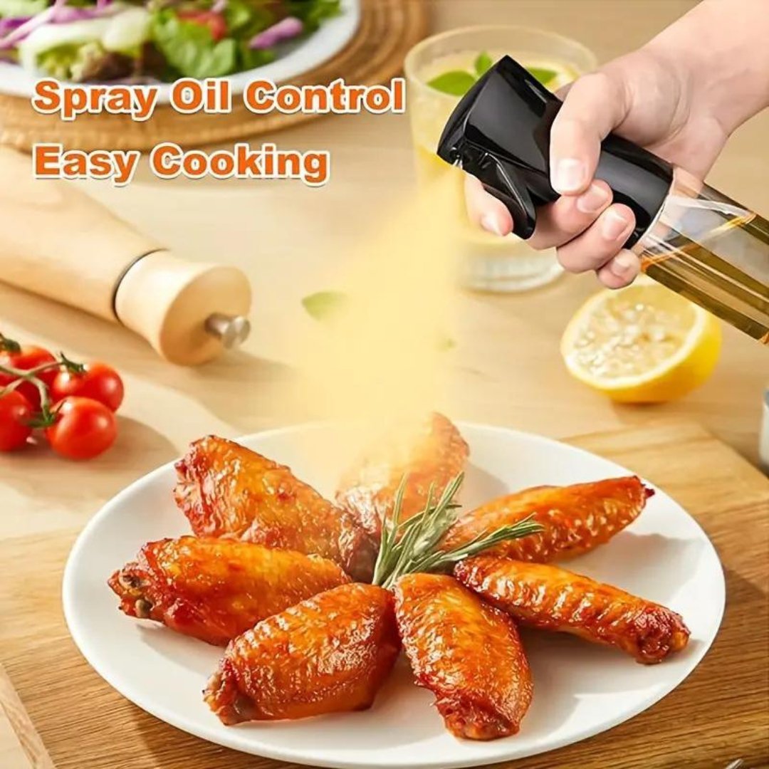 Glass Oil Sprayer for Cooking - 200ml (Pack of 2) - #Royalkart#Oil Sprayer