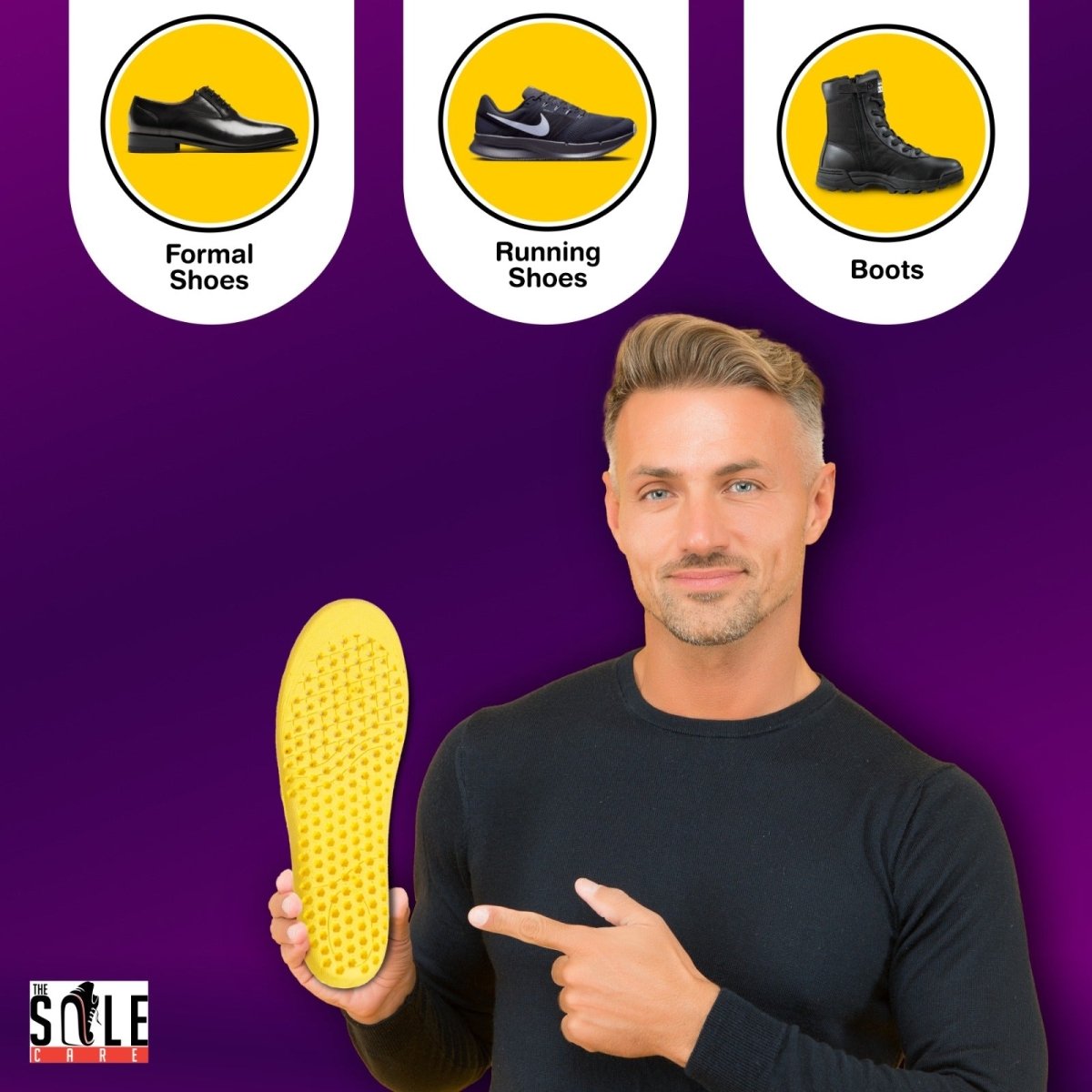 Shop Comfortable Height Increase Insoles Royalkart