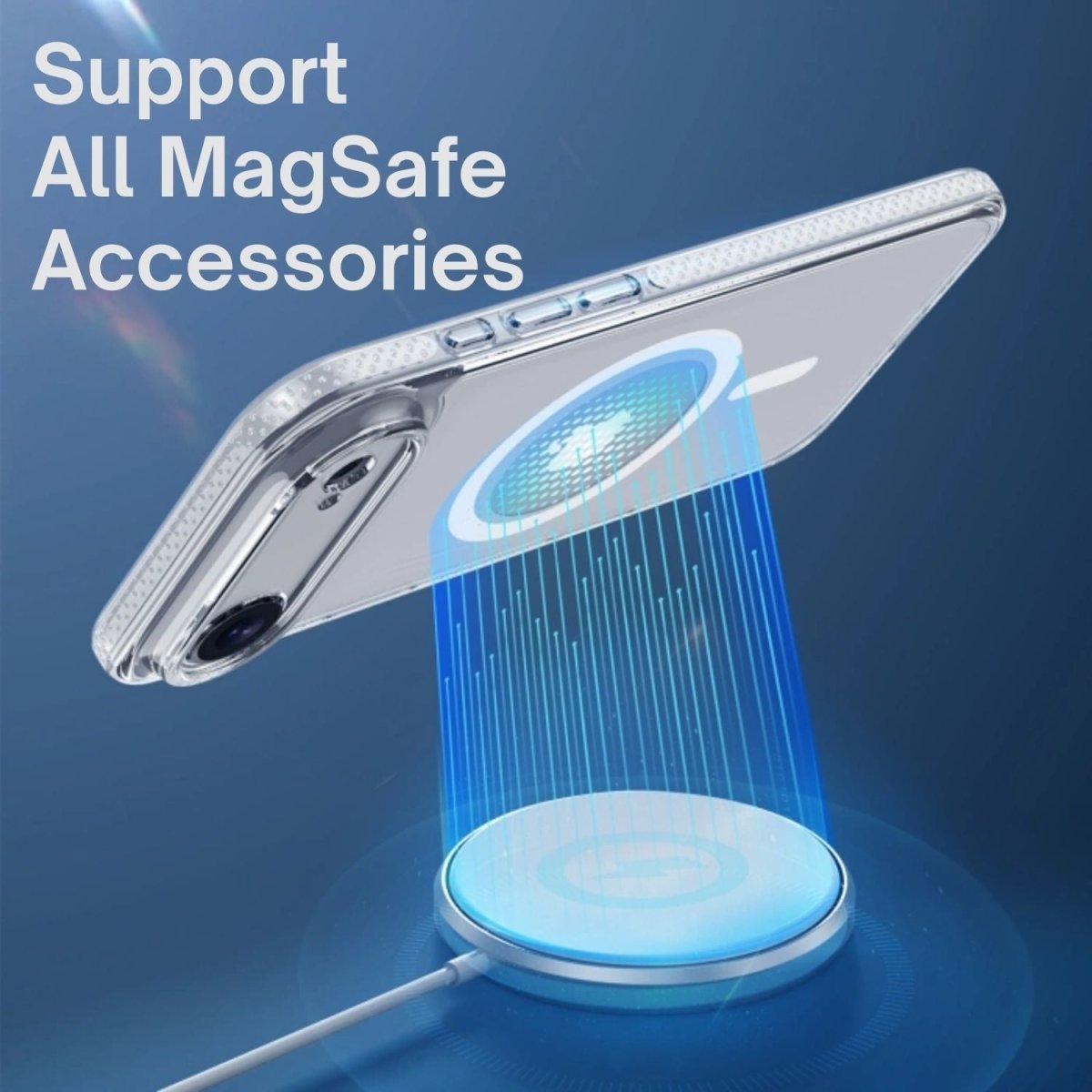 KALLISTO Clear Magnetic Case Cover for iPhone 17 [Compatible with MagSafe Accessories] Mobile Covers - Royalkartiphone 17 mobile case