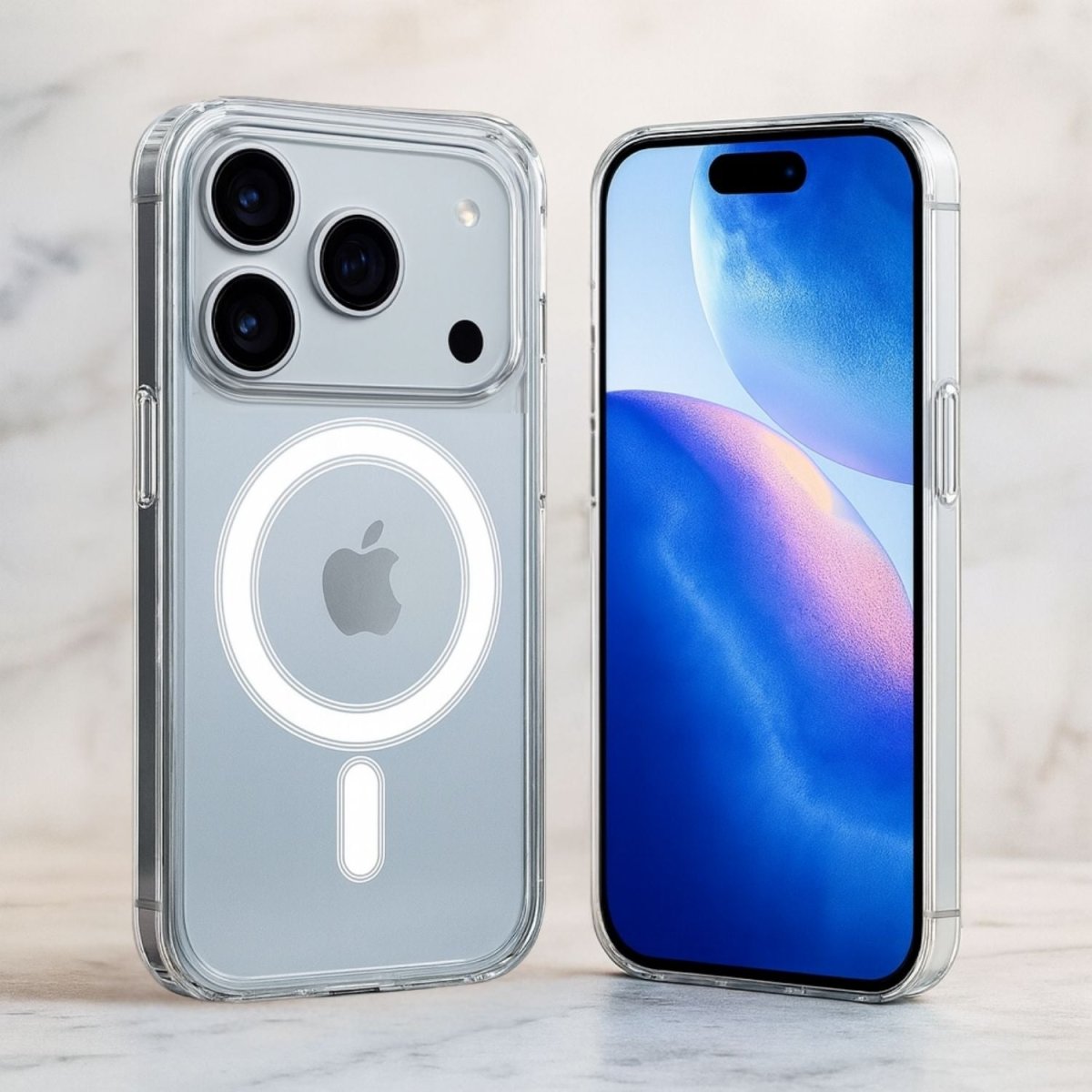 KALLISTO Clear Magnetic Case Cover for iPhone 17 [Compatible with MagSafe Accessories] Mobile Covers - Royalkartiphone 17 mobile case