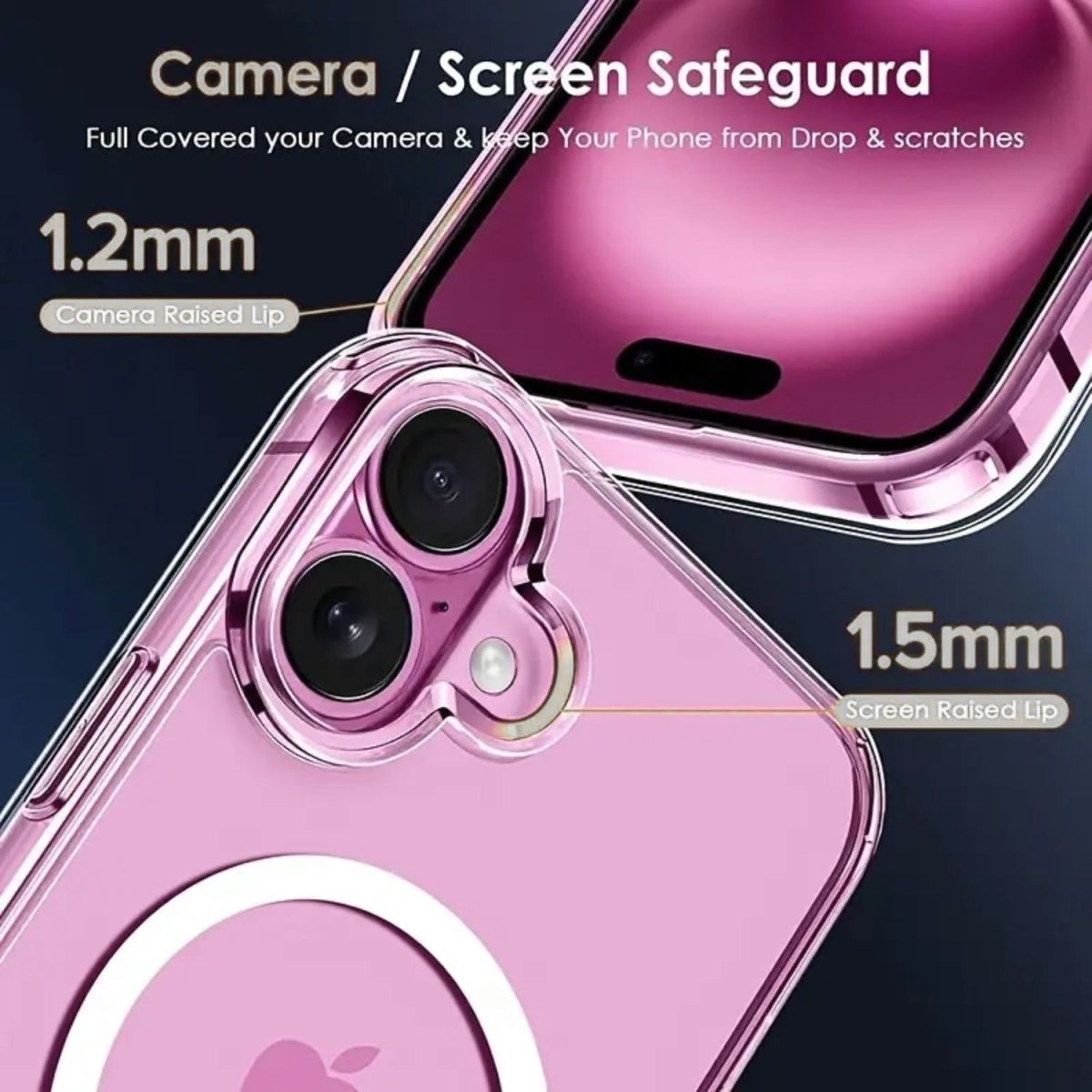 KALLISTO Clear Magnetic Case Cover for iPhone 17 [Compatible with MagSafe Accessories] Mobile Covers - Royalkartiphone 17 mobile case