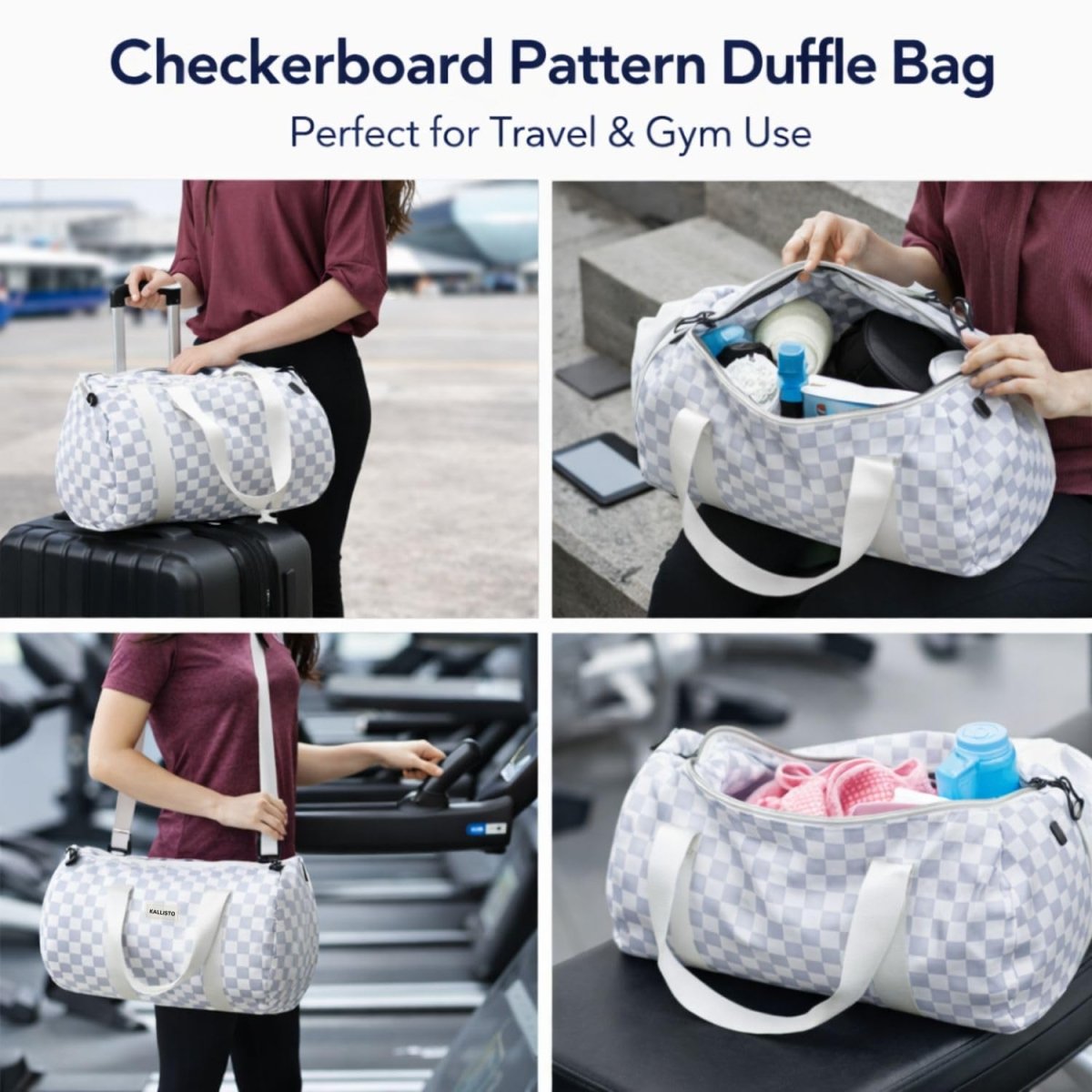 KALLISTO Travel Duffle Bag for Women Duffle bag- Royalkart
