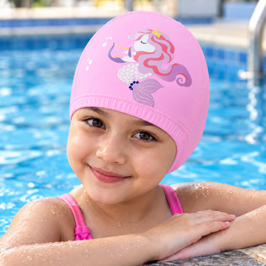 Kids Swimming Cap for Girls & Boys swimming accessories- #Royalkart#swim cap