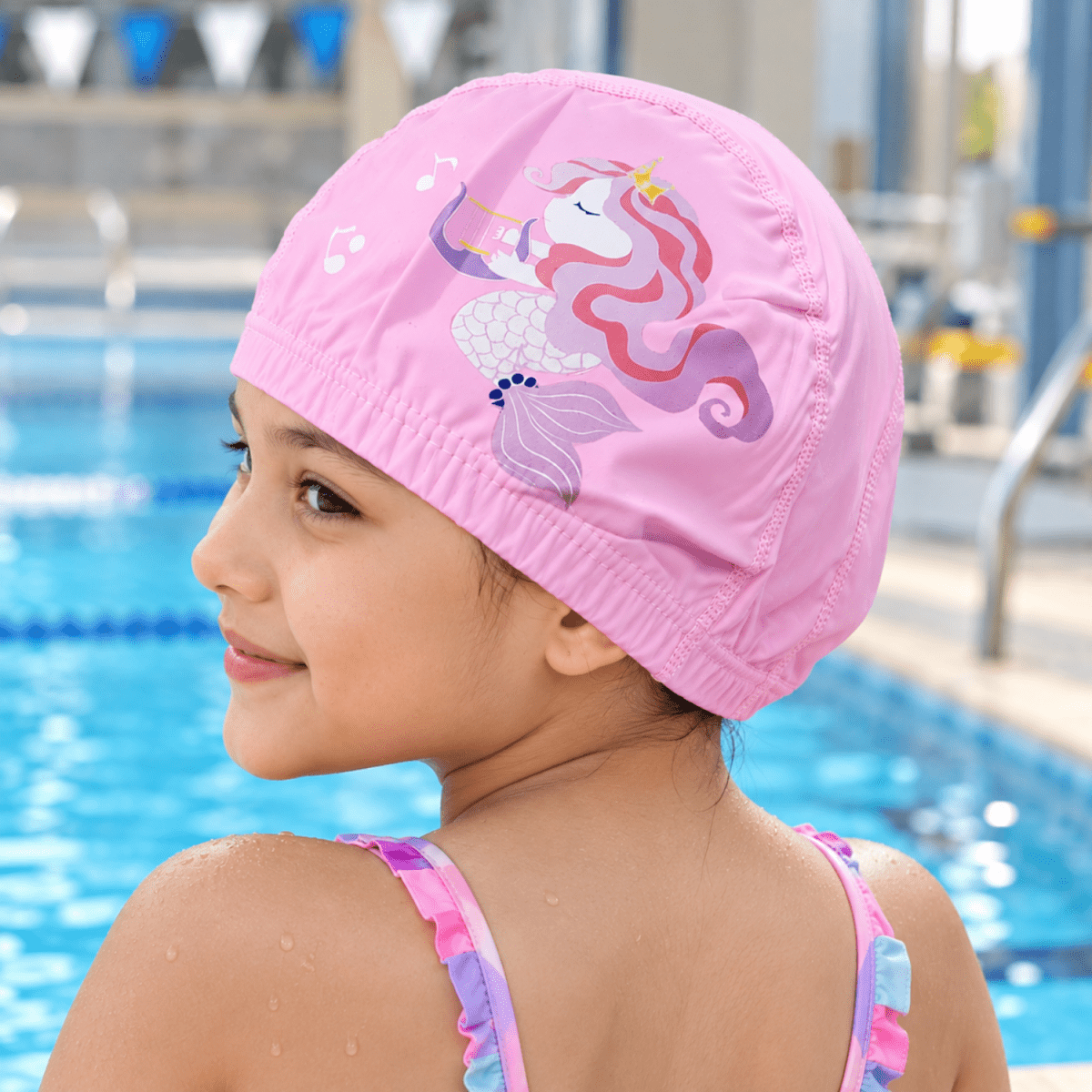 Kids Swimming Cap for Girls & Boys swimming accessories- #Royalkart#swim cap