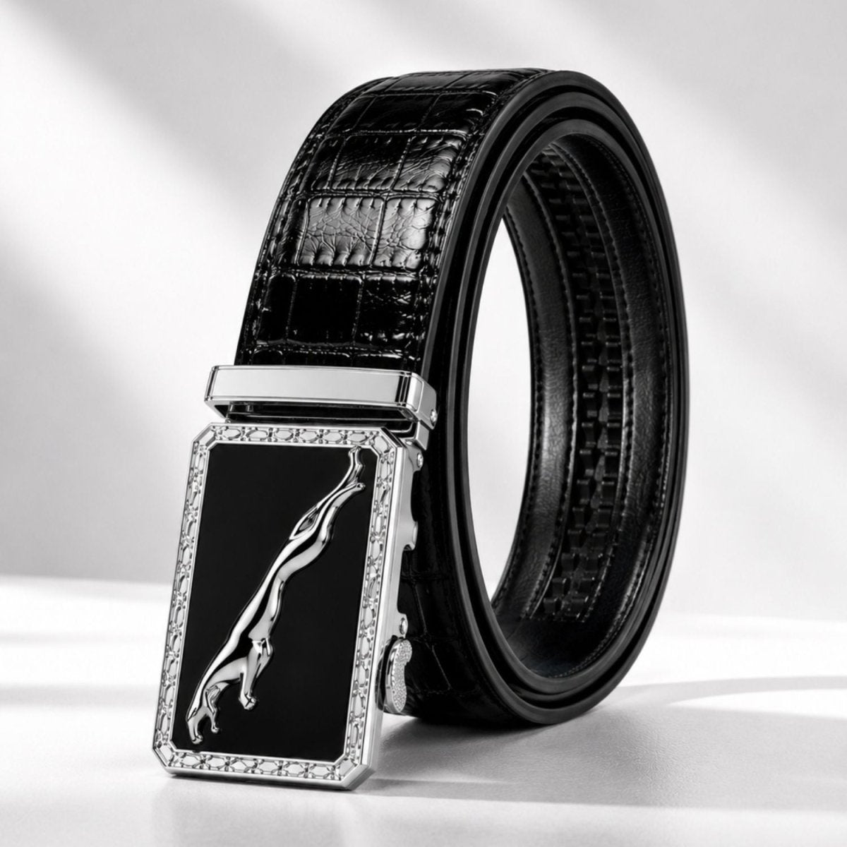Luxe Jaguar Men's Belt Belt- RoyalkartBelt