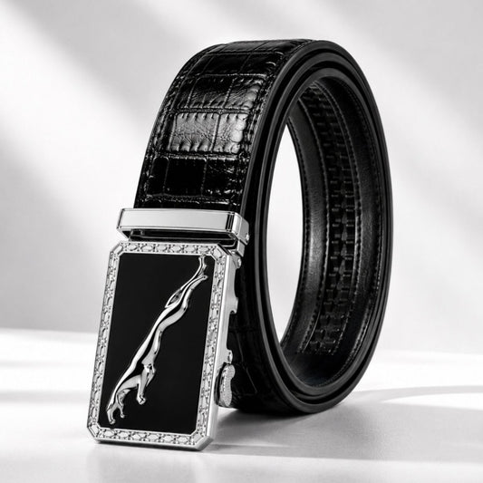 Luxe Jaguar Men's Belt Belt- RoyalkartBelt