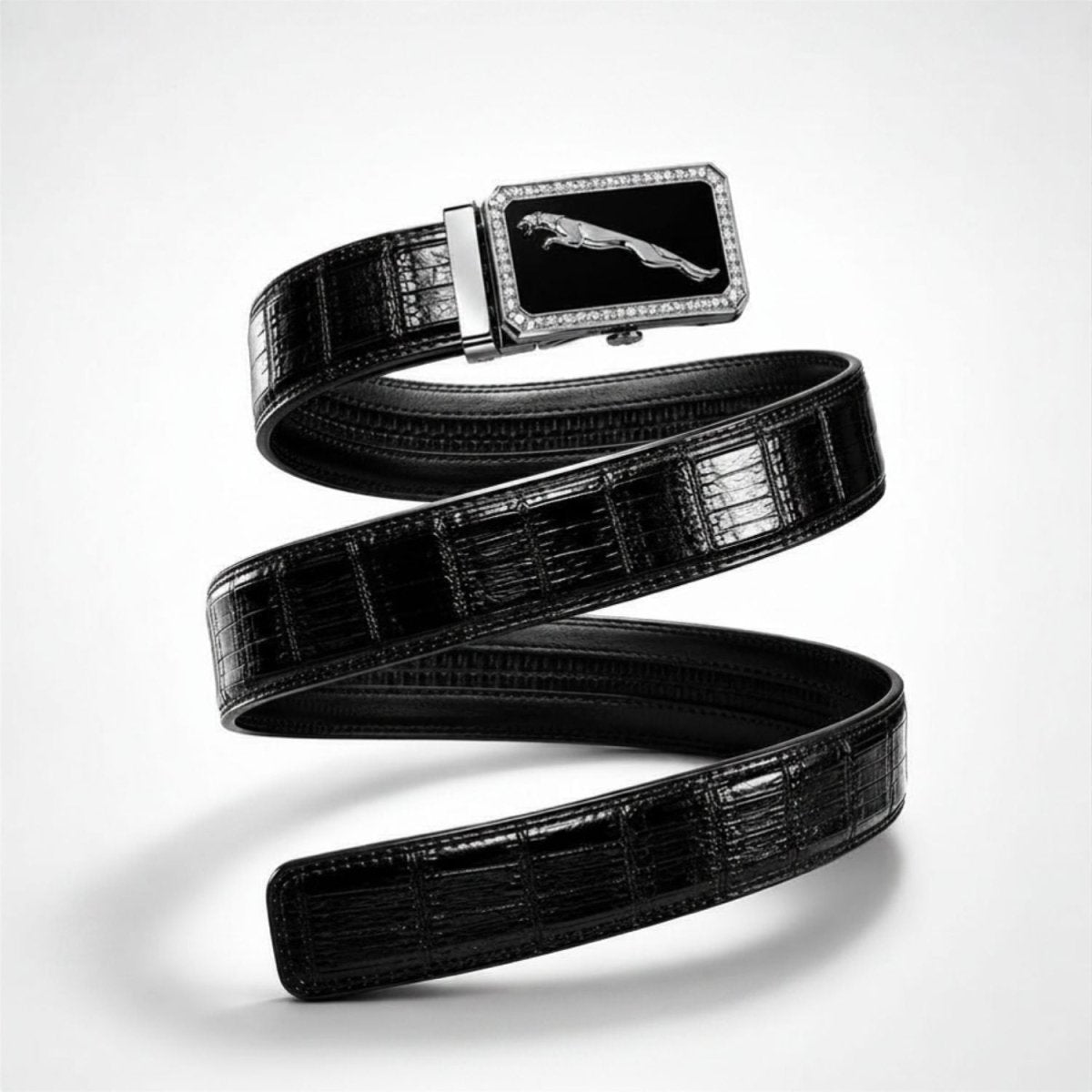 Luxe Jaguar Men's Belt Belt- RoyalkartBelt