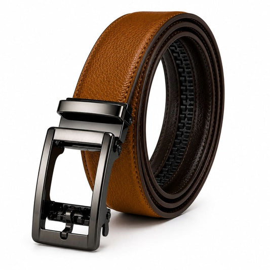 Luxe Tan Brown Belt Belt- RoyalkartBelt