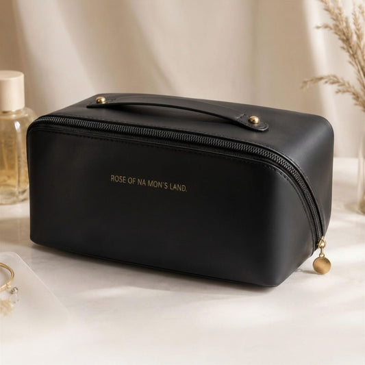 Makeup Organizer Travel Pouch (Black) Makeup Organizer- RoyalkartMakeup Organizers