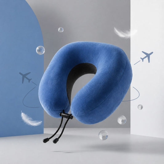Memory Foam Neck Pillow (Royal Blue) Travel Neck Pillow- Royalkartmemory foam travel pillow