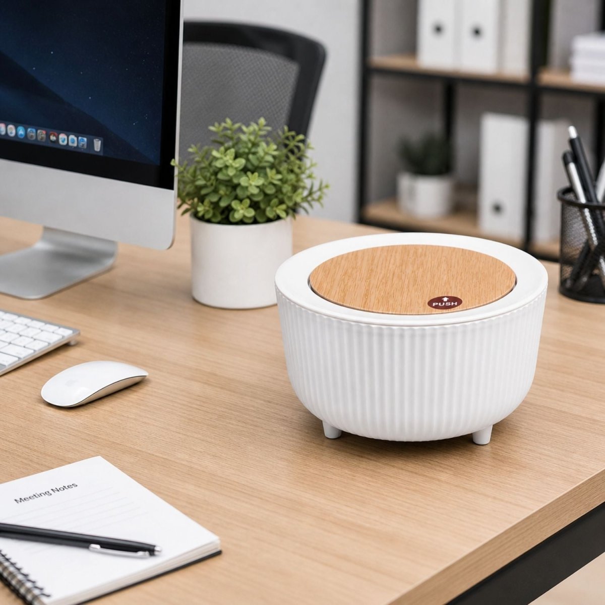 Mini Portable Tabletop Dustbin Dustbin- RoyalkartDustbin