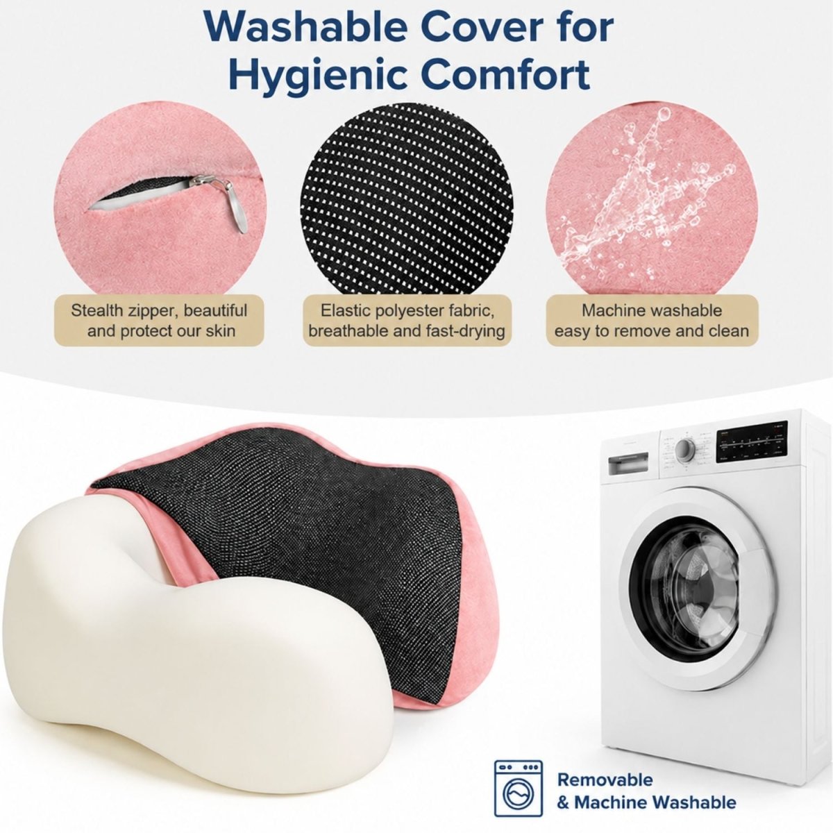 Neck Pillow (Blush Pink) Travel Neck Pillow- Royalkartneck pillow for sleeping travel