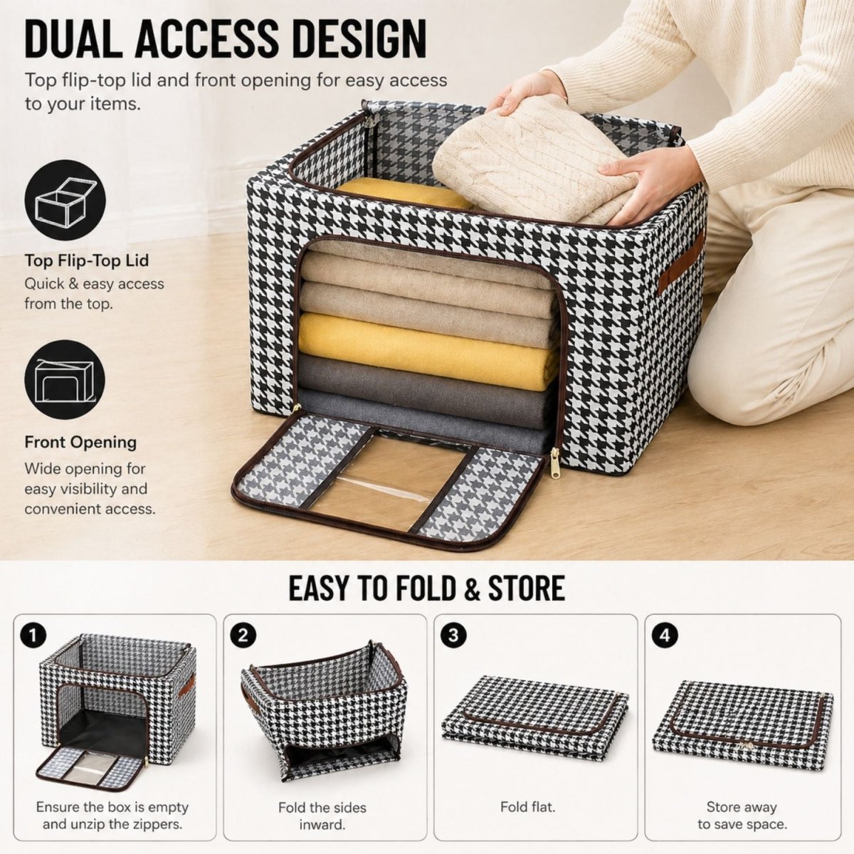 Oxford Fabric Cloth Organizer Organizers- Royalkartclothes organiser