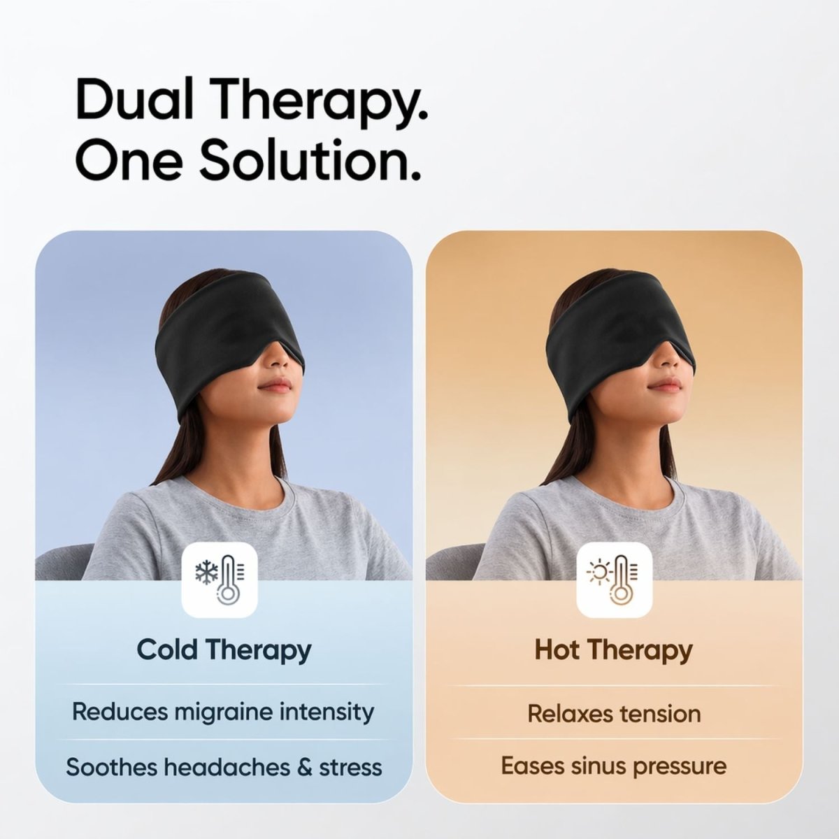 Reusable Migraine Relief Cap Eye Masks- Royalkarteye mask