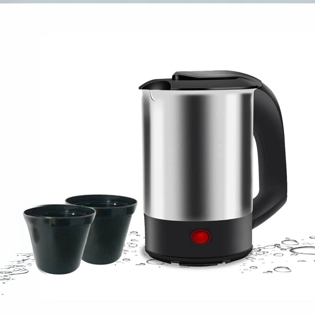 Stainless Steel Electric Kettle for Travelling with 0.5 Litre Capacity - RoyalkartElectric kettle
