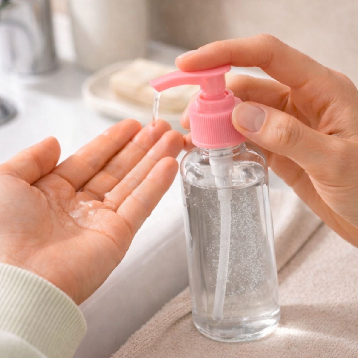 Travel Bottle Set (Pink) Toiletry Travel Set- Royalkarttravel bottle set