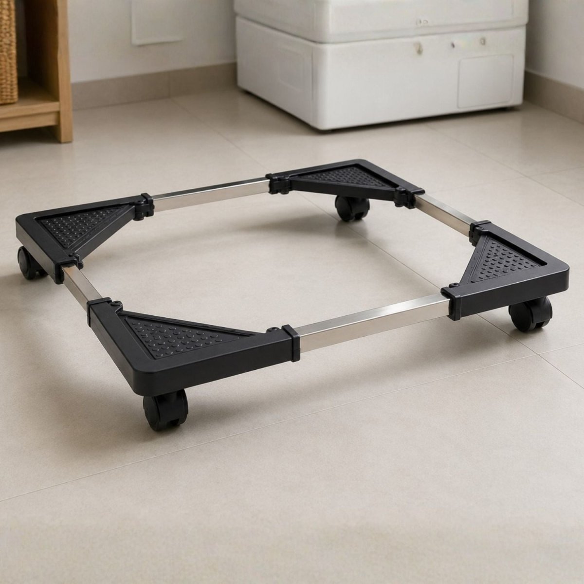 Washing Machine Stand with Wheels Stand- RoyalkartWashing machine and Fridge
