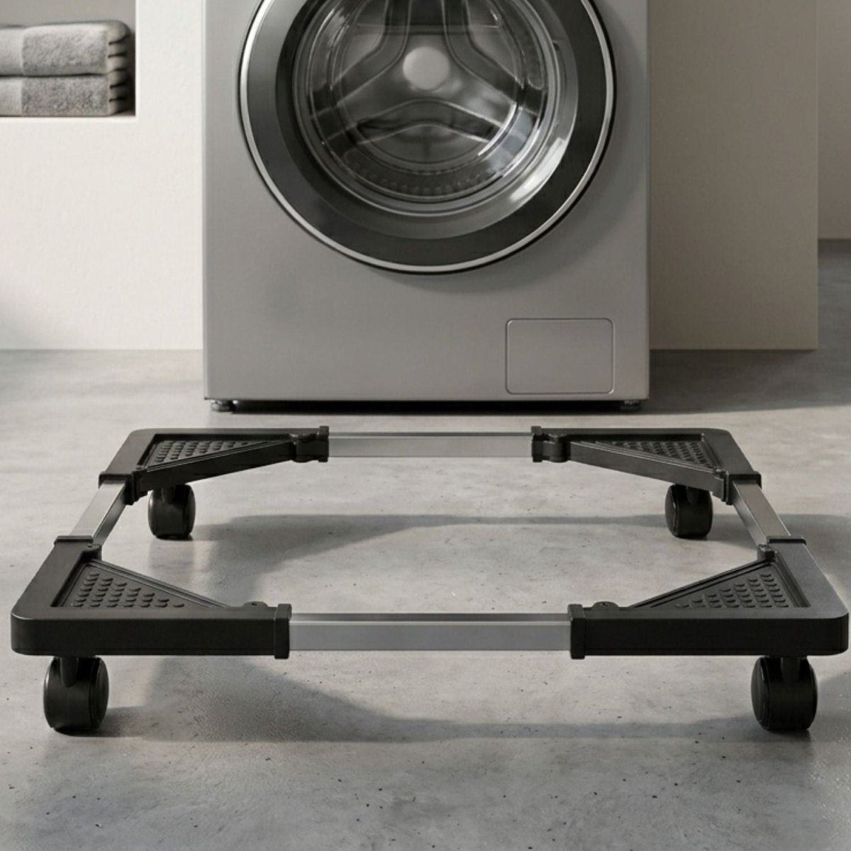 Washing Machine Stand with Wheels Stand- RoyalkartWashing machine and Fridge