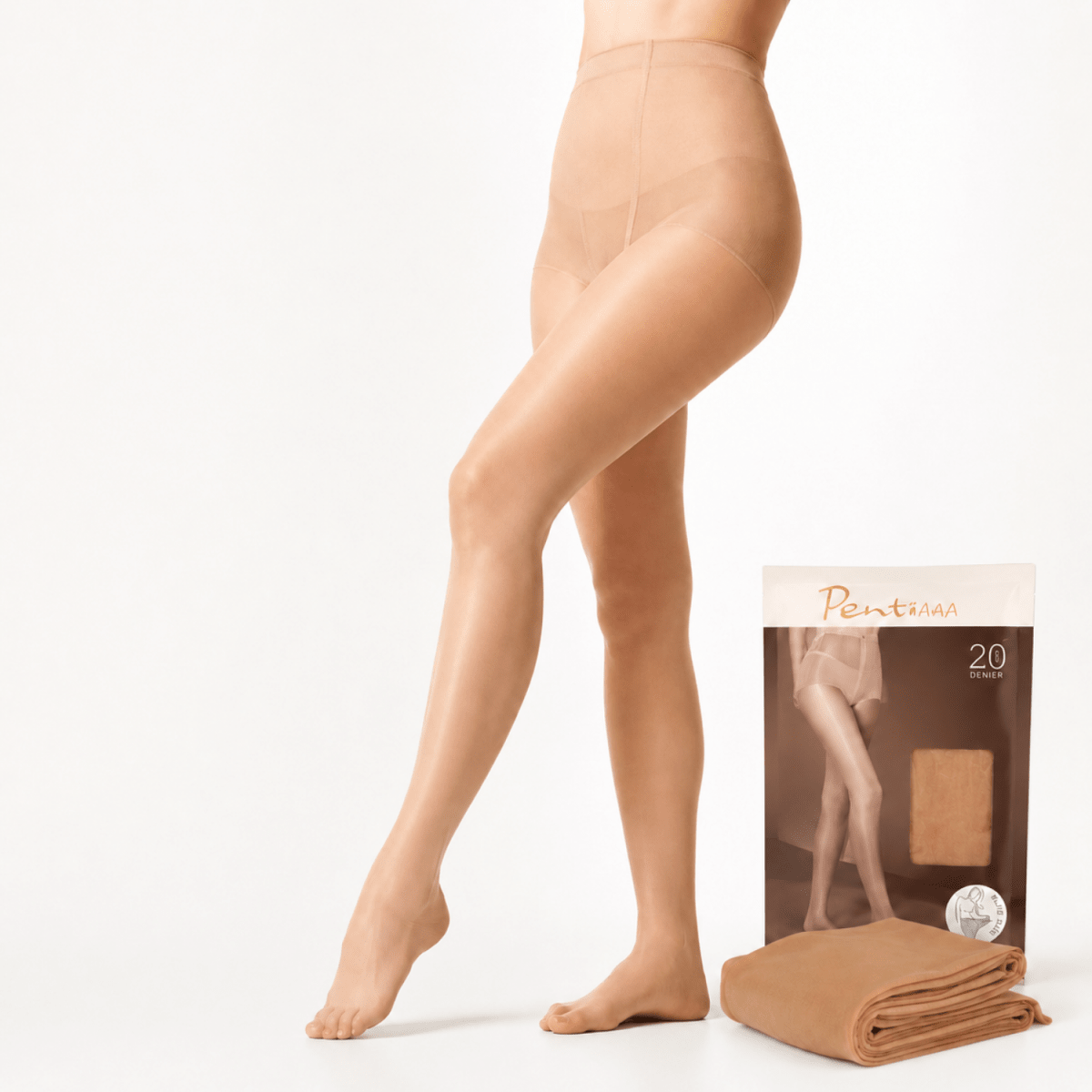 Women's Nude High Waist Shaping Stockings (Nude) Women's Clothing- #Royalkart#clothes