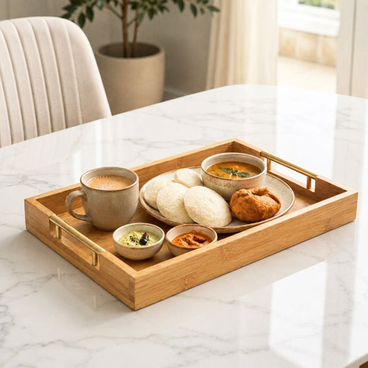 Wood Serving Tray Serving Tray- Royalkartserving tray