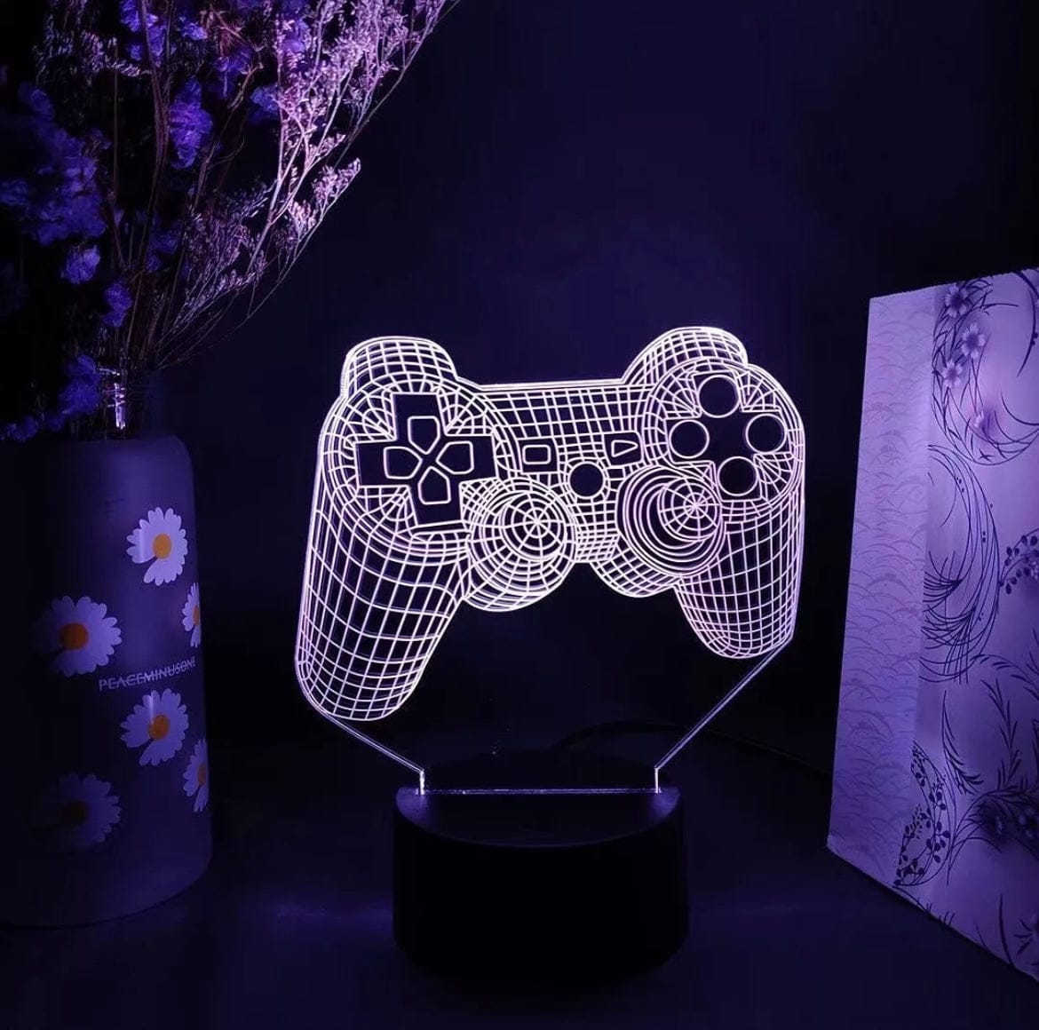 Gamer Controller Led Buy 3D Game Controller LED Illusion Lamp - Royalkart