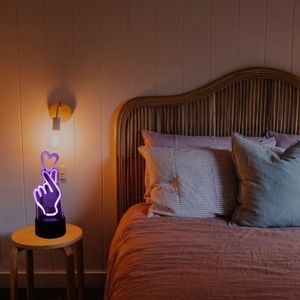 3D Illusion Korean Love Led Lamp 3D Illusion Led lamp- #Royalkart#3D Illusion Led lamp