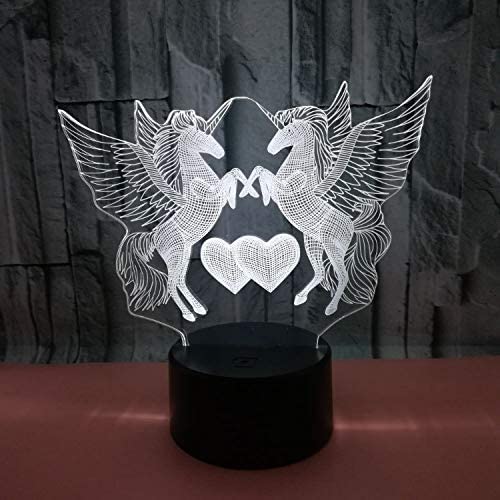3D Illusion Led Unicorn Lamp 3D Illusion Led lamp- Royalkart - The Urban Store