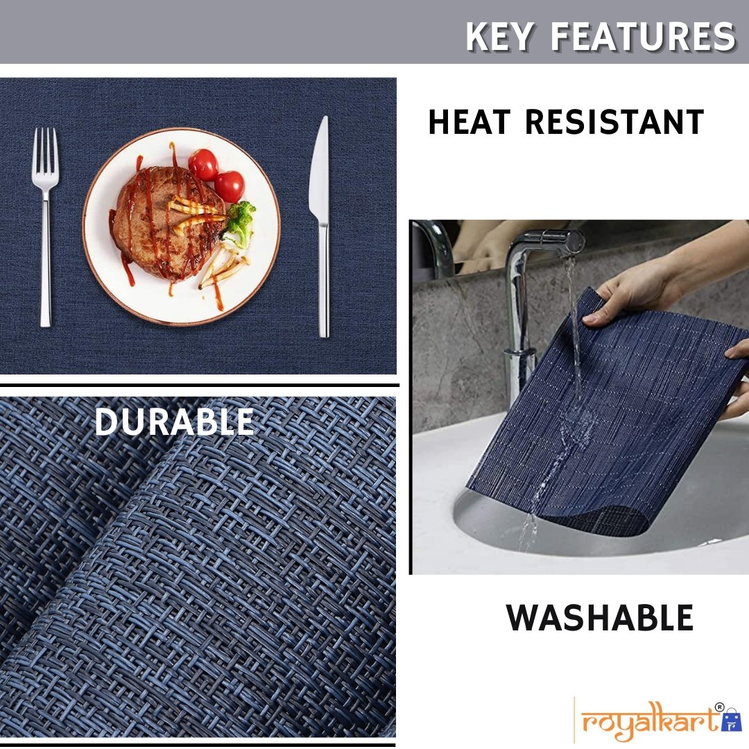 washable placemats