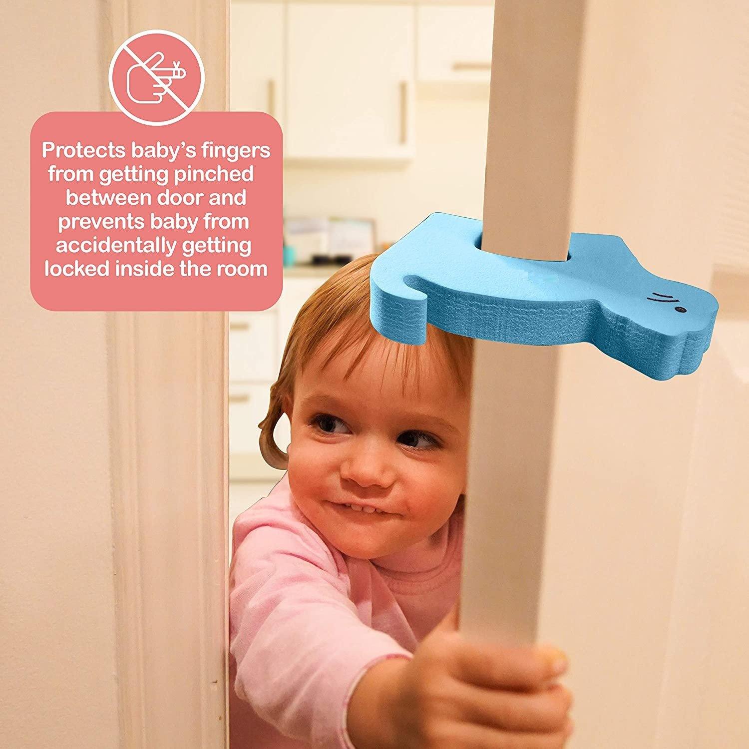 Baby Proofing Door Stopper Door & Window Guards- Royalkart - The Urban Store