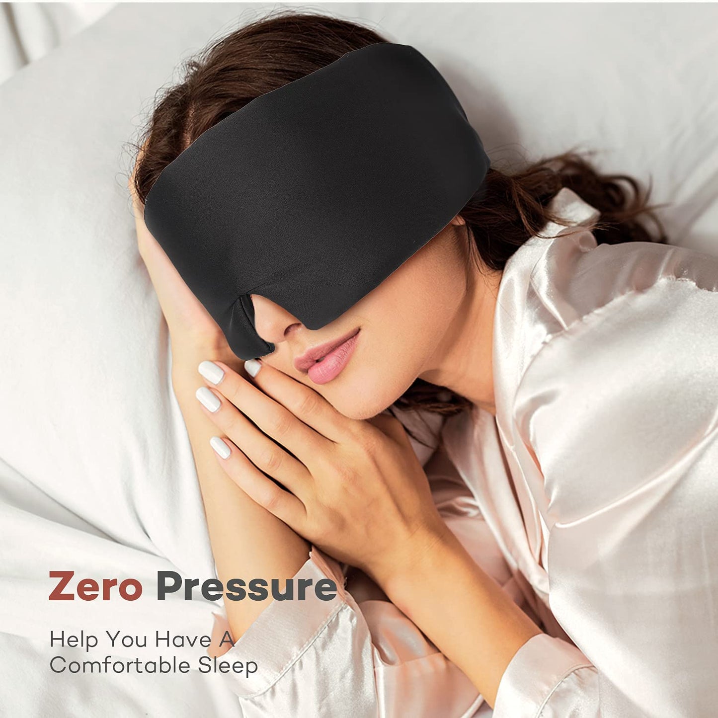 Blackout Eye Mask For Travel Eye Masks- #Royalkart#adjustable eye mask