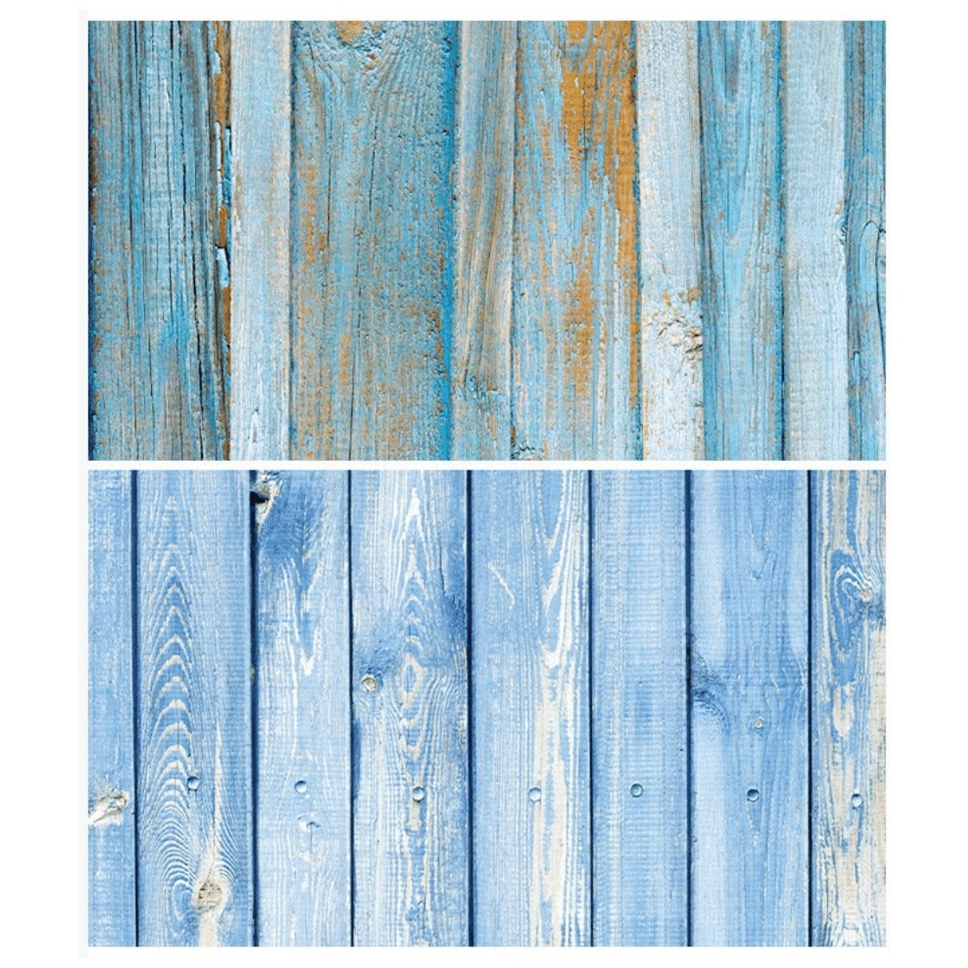 Blue Wood Photography Backdrop (PACK 1) Photography Backdrop- #Royalkart#Backdrops pack 1
