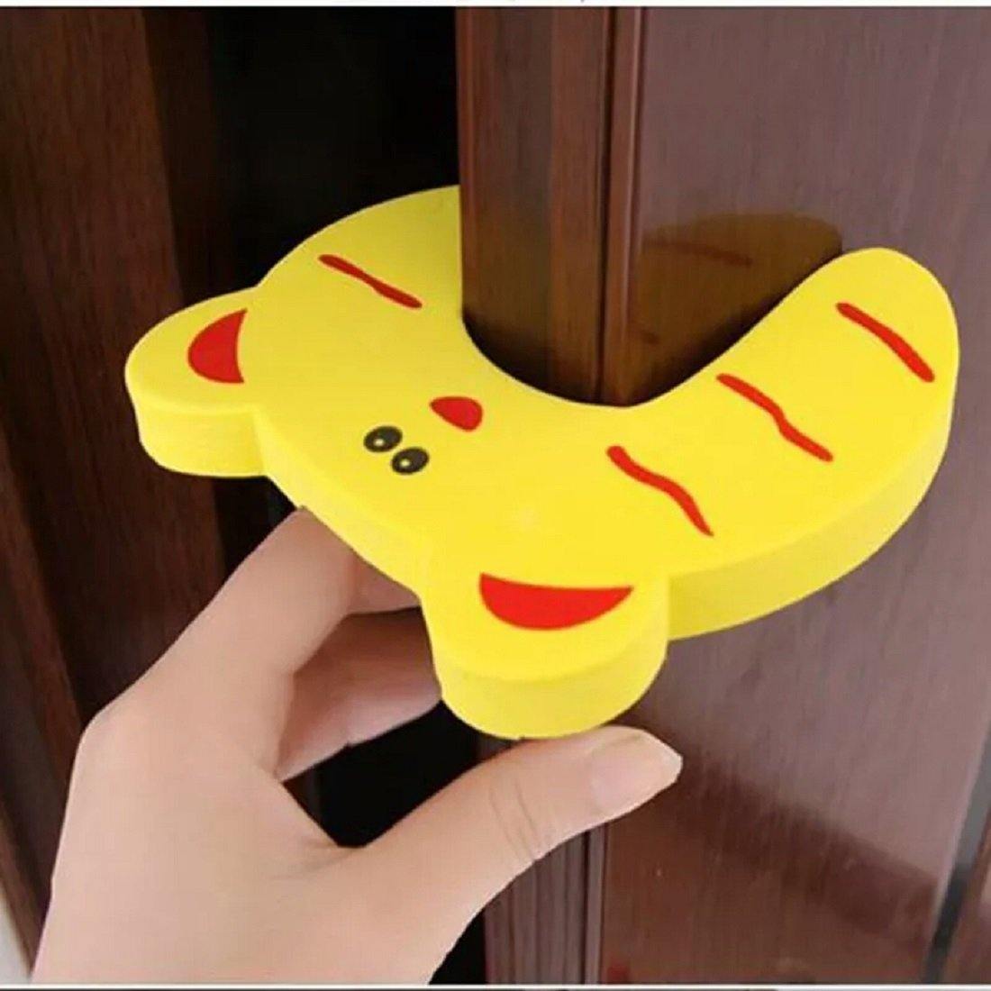 Door Stopper Guard and Accidental Door Lock Protection for Baby Safety - Multi Color Door & Window Guards- #Royalkart#door stopper