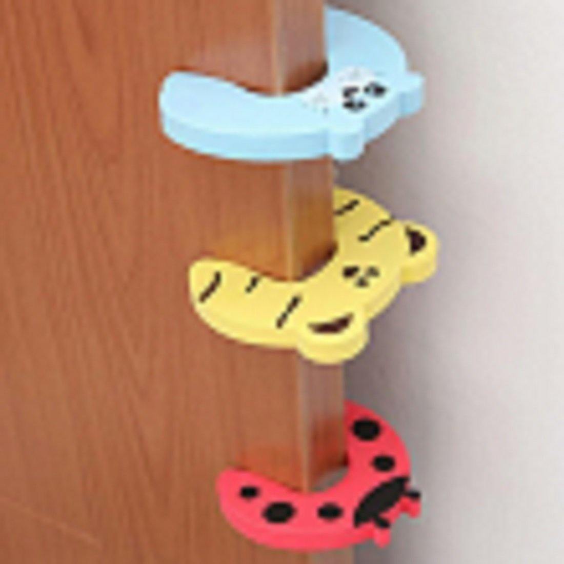 Door Stopper Guard and Accidental Door Lock Protection for Baby Safety - Multi Color Door & Window Guards- #Royalkart#door stopper