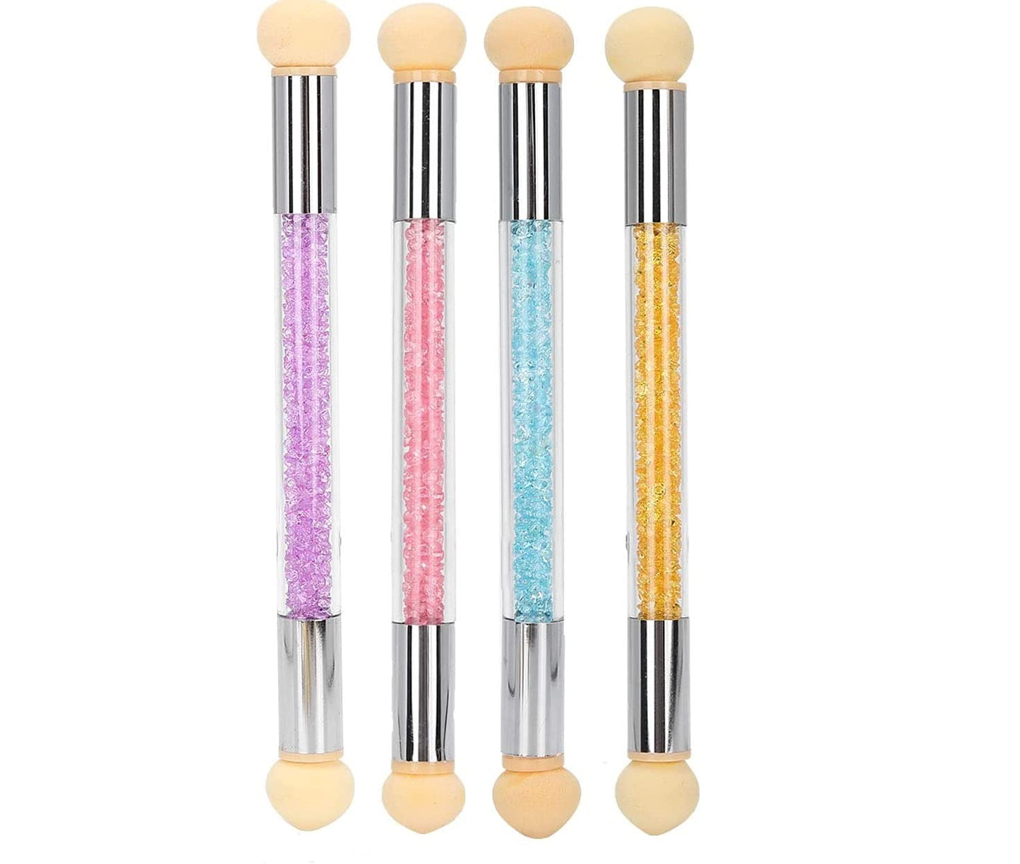 Double Sided Ombre Gradient Brush Set of 5 Nail Brushes- #Royalkart#dotting tool kit