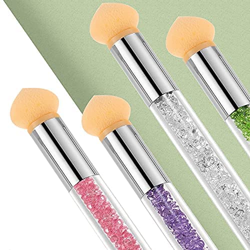 Double Sided Ombre Gradient Brush Set of 5 Nail Brushes- #Royalkart#dotting tool kit