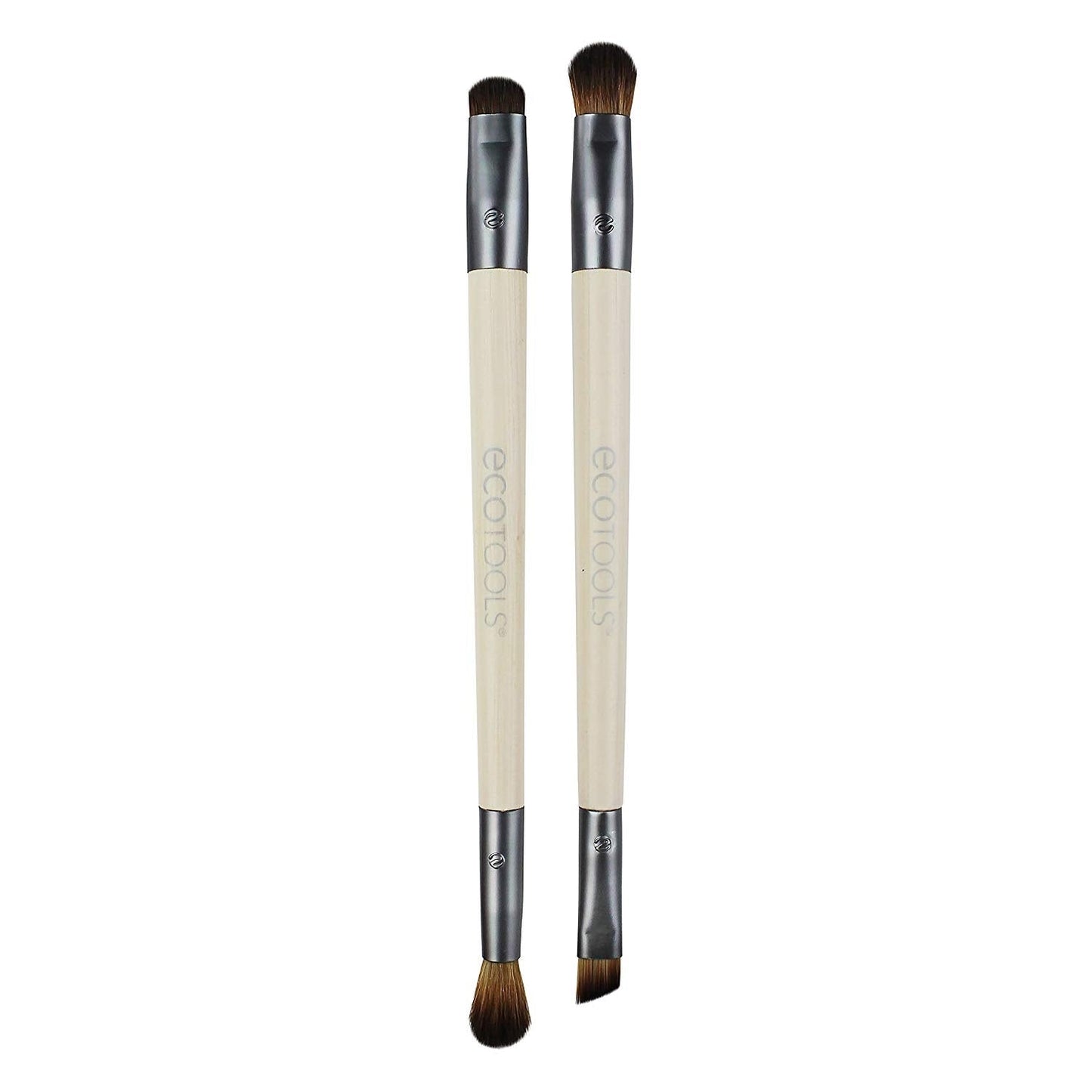 Eco Tools Eye Enhancing Duo Brush Set (Pack of 2) Makeup Brush- #Royalkart#ecotools brush set