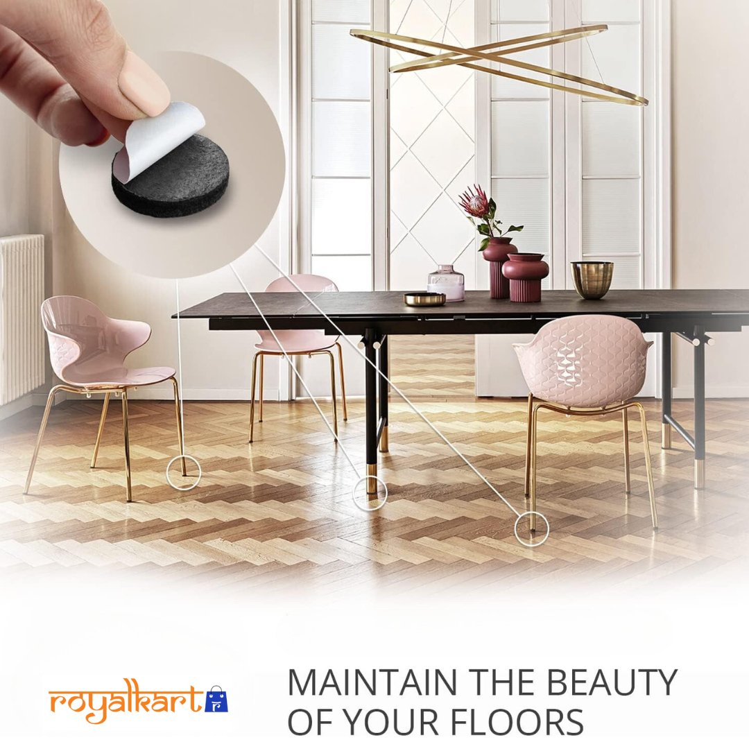 Full Sheet Furniture Pad- 30x21cm furniture pads- #Royalkart#black furniture pad