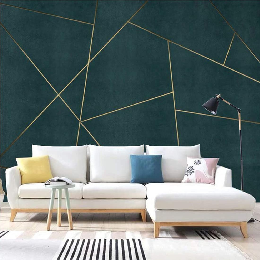 wall & floor decoration-golden tape- anti slip tape