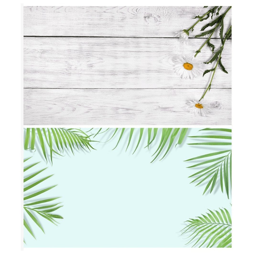 Green Leaves Photography Backdrop (PACK 1) - Royalkart - The Urban Store