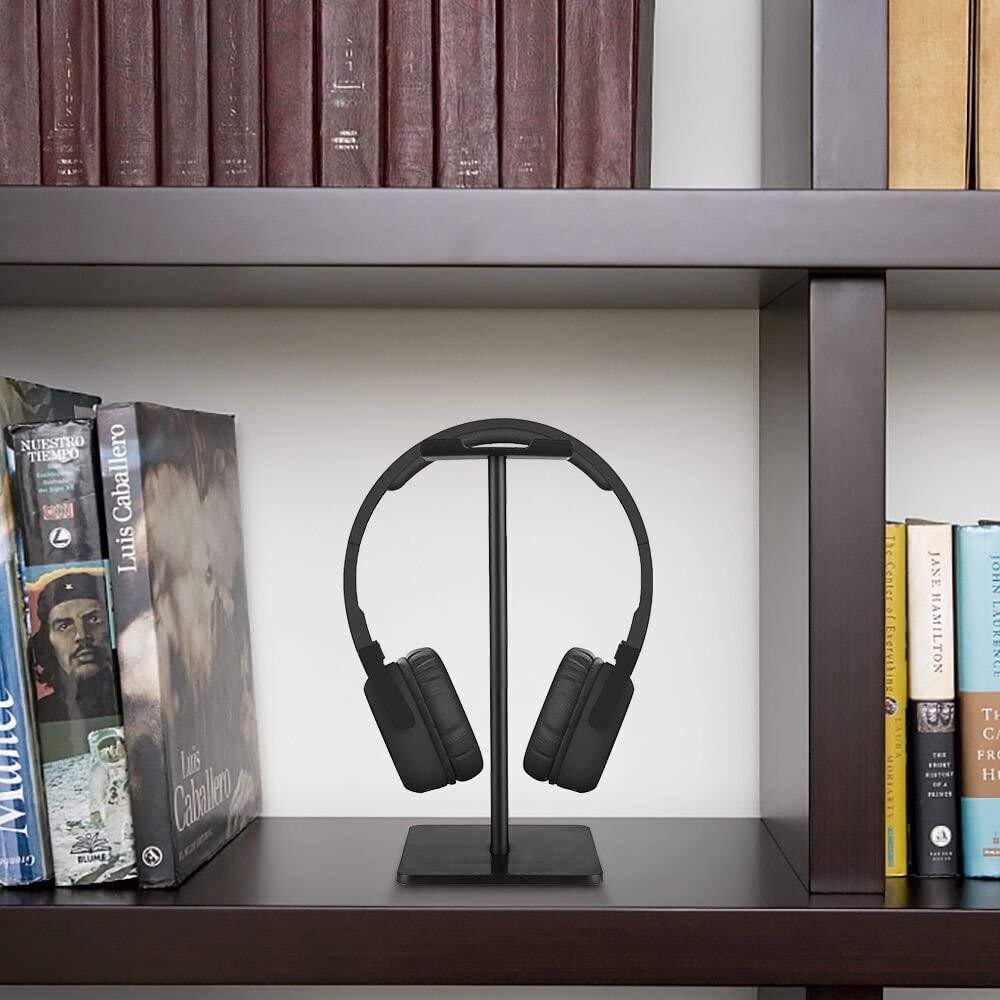 Headphone Stand Headphone Holder (Black) headphone accessories- #Royalkart#black headphone stand