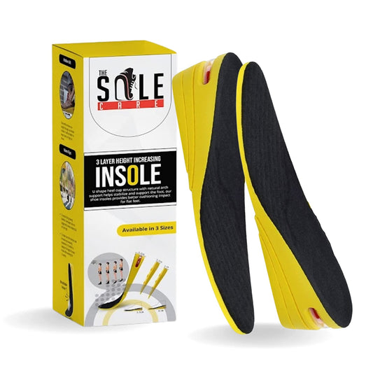 Invisible Height Increase Heel Cushion Pad Insole upto 6cm Shoe Insole- Royalkart - The Urban Store