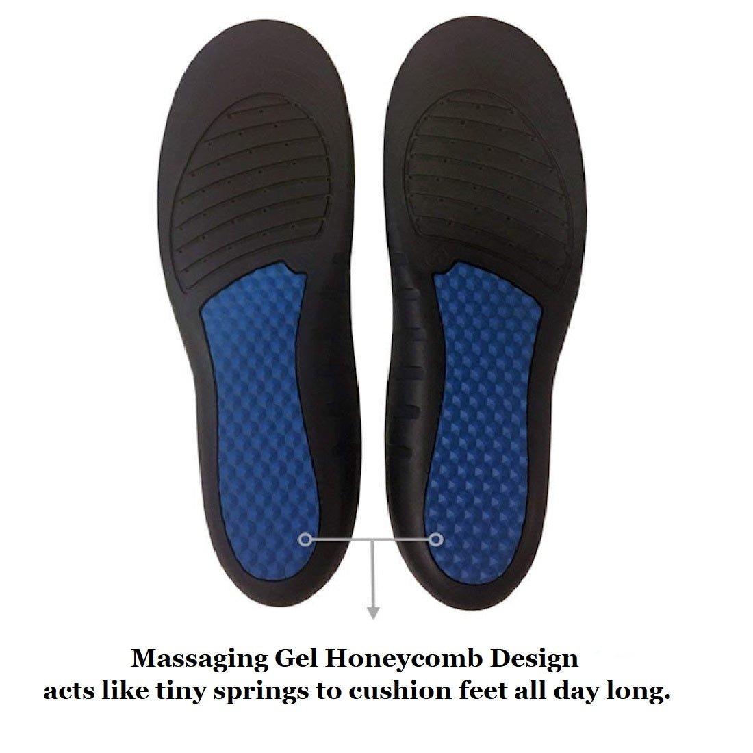 Memory Foam Comfort Cushion Copper Shoe Insoles for Walking Shoe Insole- #Royalkart#insoles